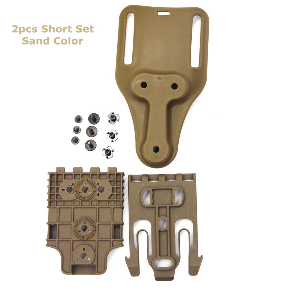 FMA Quick Release Waist Panel 3-piece Leg Hanging Sofa Lilan Outdoor Tactical Handgun Cover Quick Separation System - Korvel