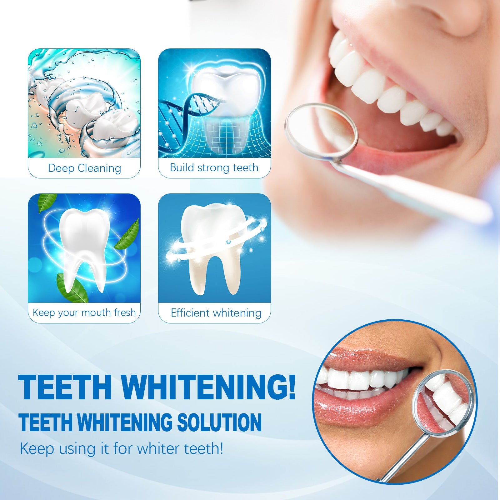 Teeth Whitening Essence, Improve Yellow Teeth Clean Teeth Stains Tartar Plaque Beautify Teeth Liquid - Korvel