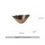 Modern Luxury Oval Edge Decorative Tray for Home Dining