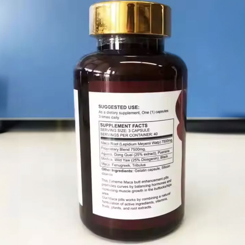 Maca Capsule Hip Lifting and Hip Filling Pill - Korvel
