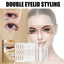 Double Eyelid Styling, Eyelet Lace Mesh Invisible Glue-Free Breathable Super Stick Long Lasting Clip Set - Korvel