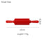 Wooden Handle Silicone Rolling Pin Rolling Pin Roller Flour Pin Small Medium And Large Household Baking Tools And Kitchenware - Korvel
