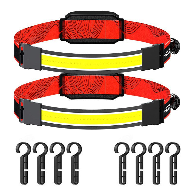 Lámpara Frontal Mini COB LED - Recargable y Versátil