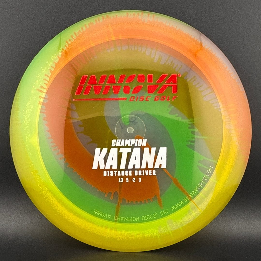 I-Dye Champion Katana Disc Golf Driver