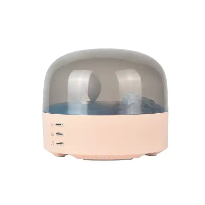 LED Warm Light Table Moon Lamp Decorative Table Light for Reading Room Bedside Living Room Night Light Bluetooth Speaker Lamp - Korvel