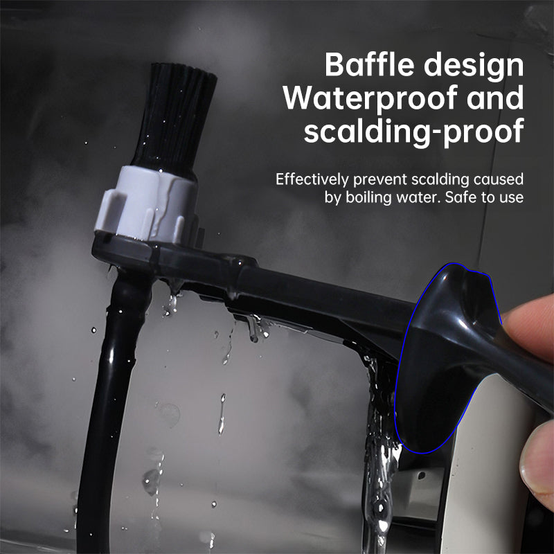Premium Long-Handle Cleaning Brush for Coffee Machines