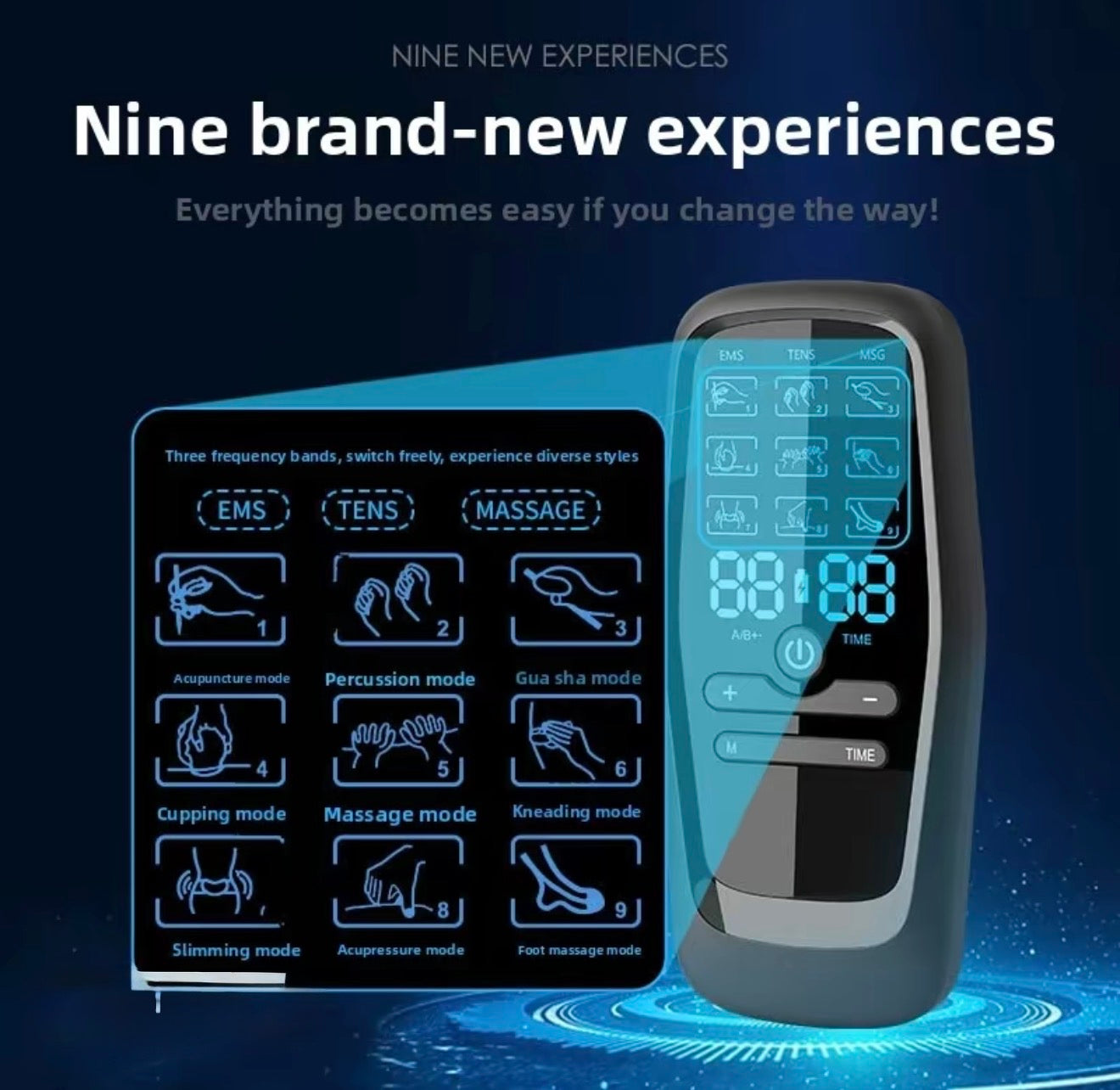 PainPulse 9-Mode Electric Massager