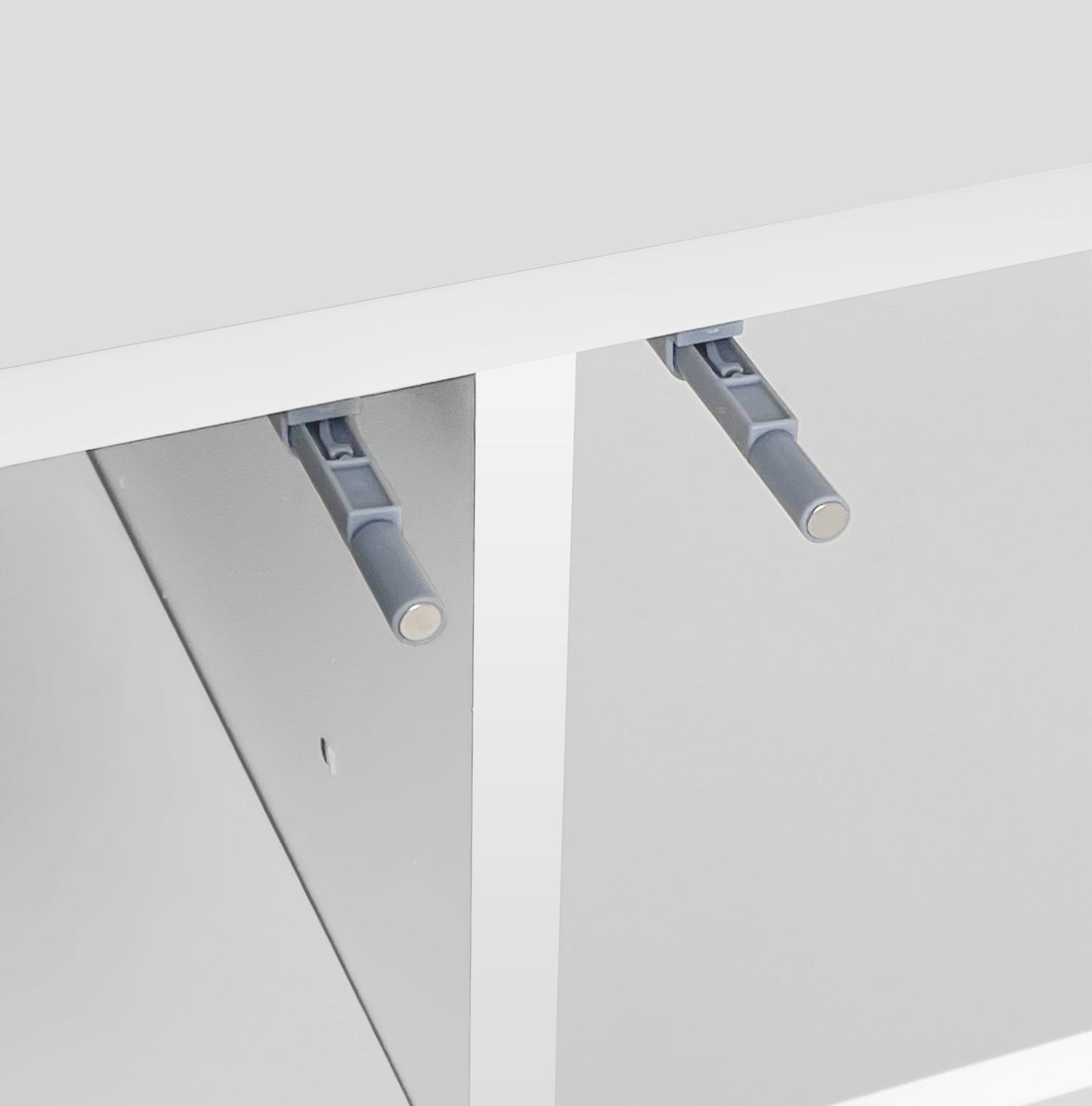 High Glossy Coffee Table with 2 Drawers have RGB Led Light with Buletooth Control - Korvel