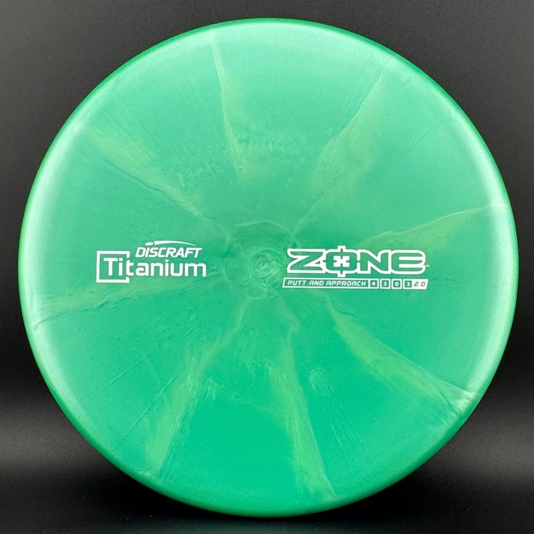 Discraft Titanium Swirl Zone Disc Golf Disc