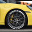 Personalized 3D Reflective Tire Letter Stickers