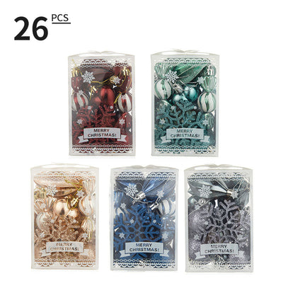 Premium Painted Alien Christmas Ball Set - 6cm