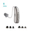 Rechargeable Bluetooth APP intelligent noise reduction RIC hearing aid ear back type hearing aid for the elderly with hearing loss - Korvel