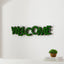 WELCOME Letter Art Moss Wall Decor - Korvel