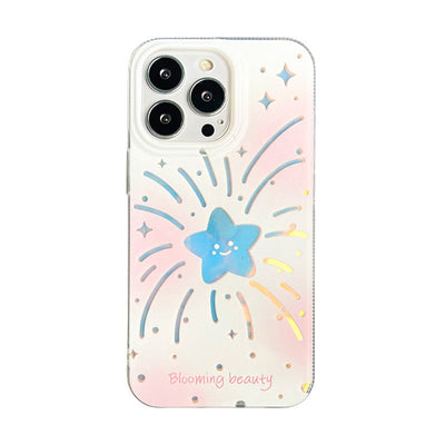 Star Fireworks Colorful iPhone 13 Apple 12 Case 14pro max - Korvel