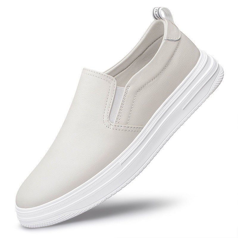 Men's lazy loafers breathable board shoes - Korvel