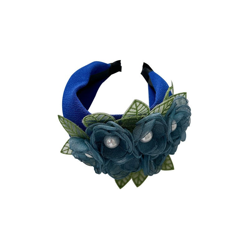 Fashionable handmade flower headbands - Korvel