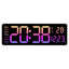 Large LED Digital Wall Clock with Remote Control