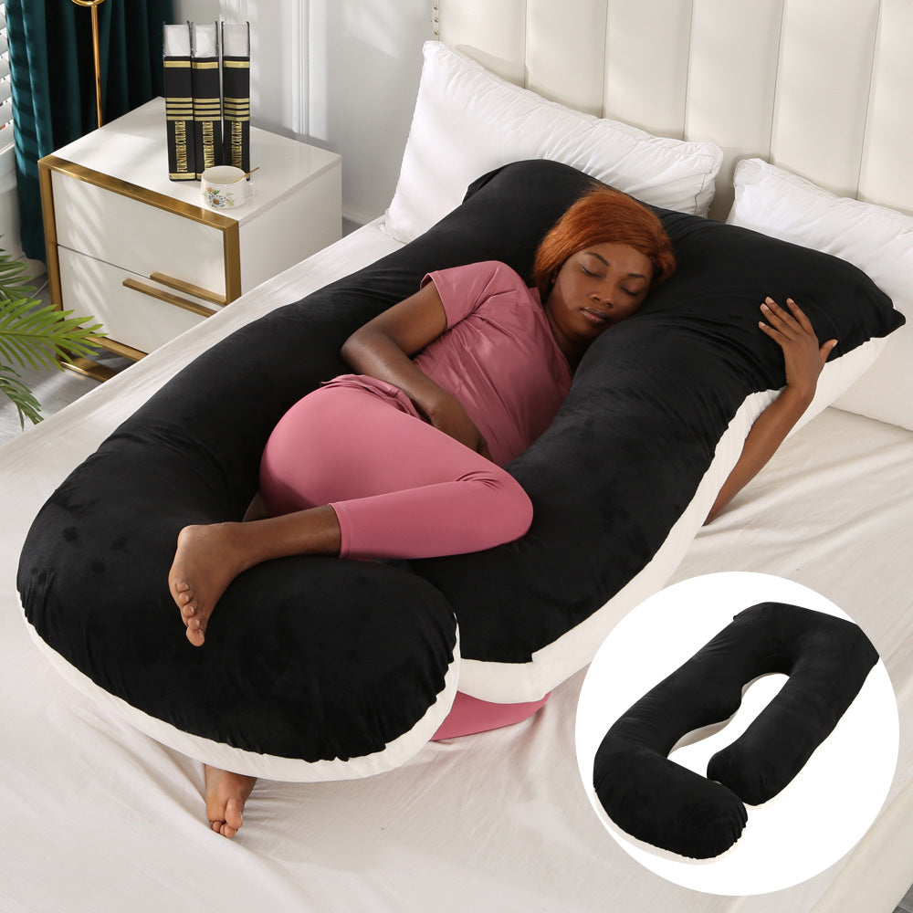 J-Shaped Pregnancy Pillow for Side Sleepers