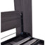 Full Size Gray Murphy Bed with Wardrobe and Drawers