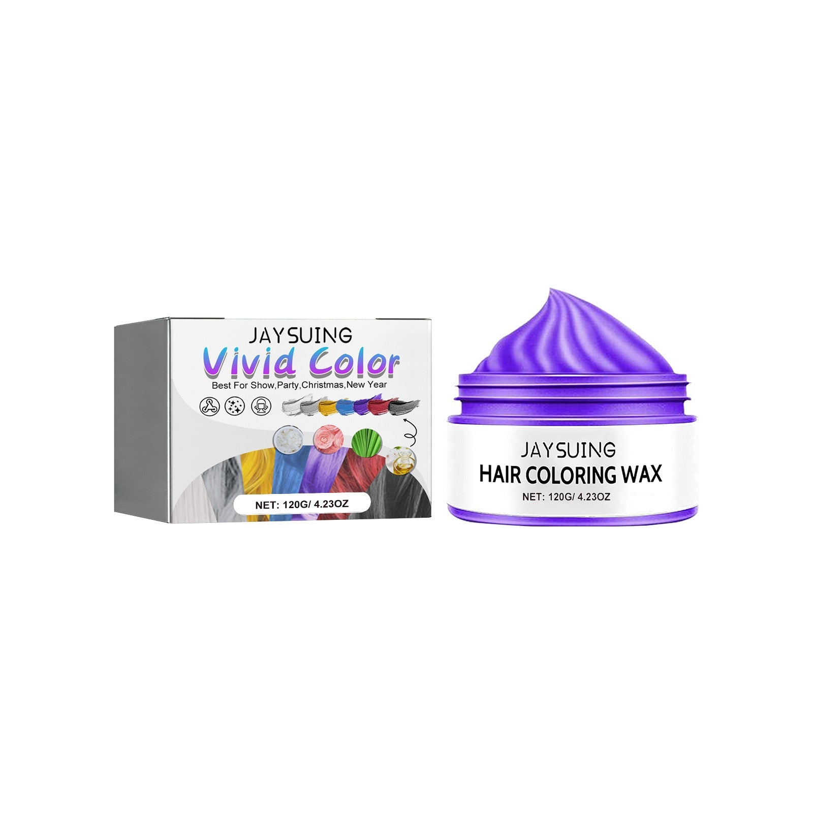 Hair Cream, Covering White Hair, Easy Coloring, Non-Dampening, Tide Color Beauty Hair Cream - Korvel