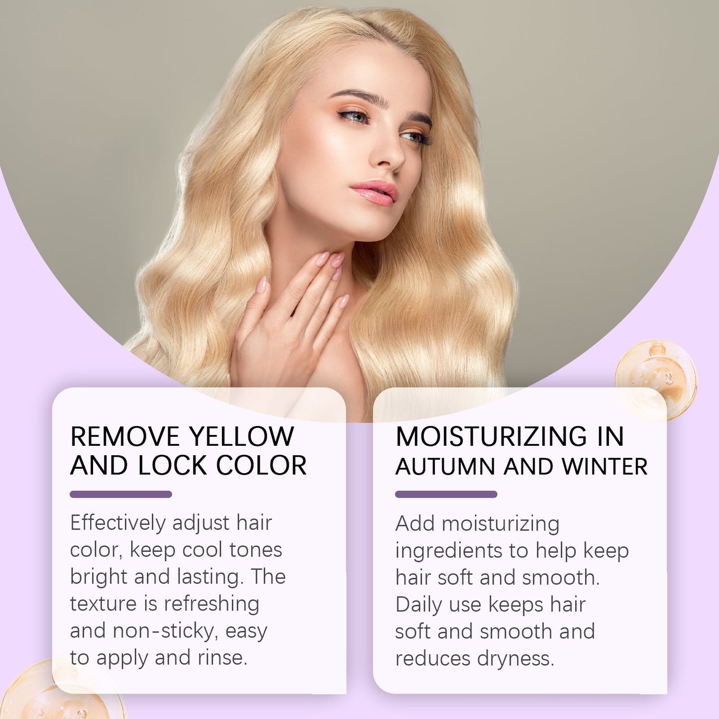 Nourishing Purple Conditioner for Soft, Shiny Hair