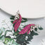 Alloy Glass Stone Stud Earrings - Korvel