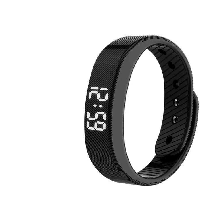 Smart Watch Electronic Vibration Waterproof Night Light Student Bracelet Sports Smart Bracelet - Korvel