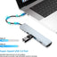 Eight in one docking station Type-C to network card HDMI multifunctional laptop converter - Korvel