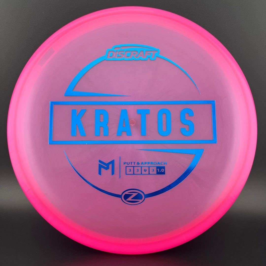 Z Kratos Disc Golf Putter - Paul McBeth Signature