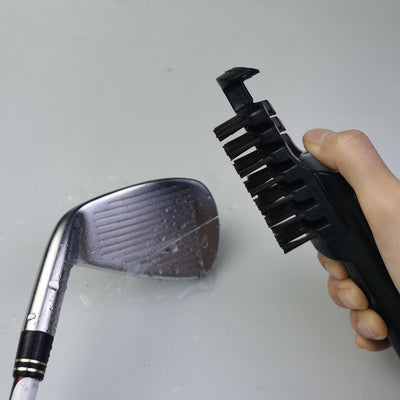 Golf Horn Spray Brush Head Brush Can Store Water Cleaning Brush Golf Brush Groove Cleaning Artifact Club Clean - Korvel