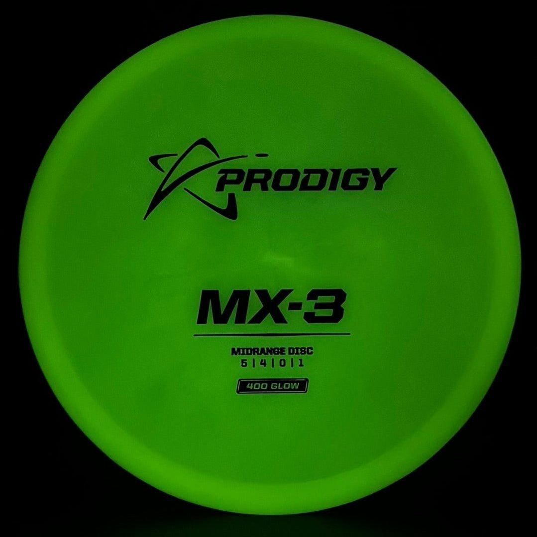 MX-3 (400 Glow) - First Run Disc Golf Midrange