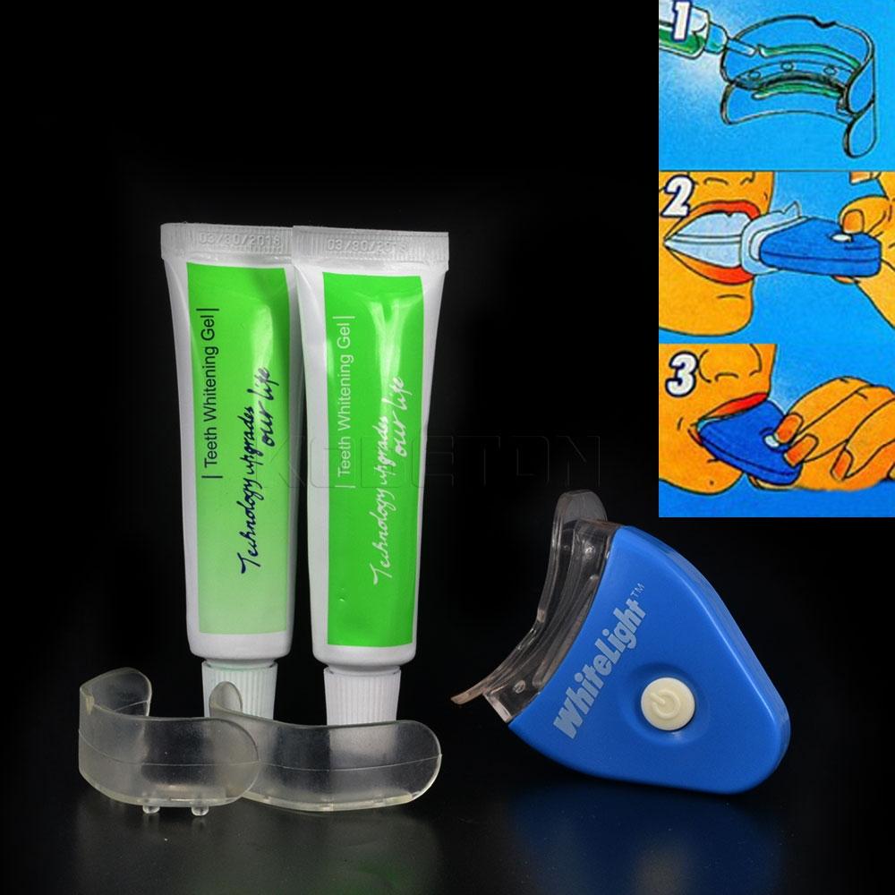 Kit de blanqueamiento dental eléctrico QIC con luz LED