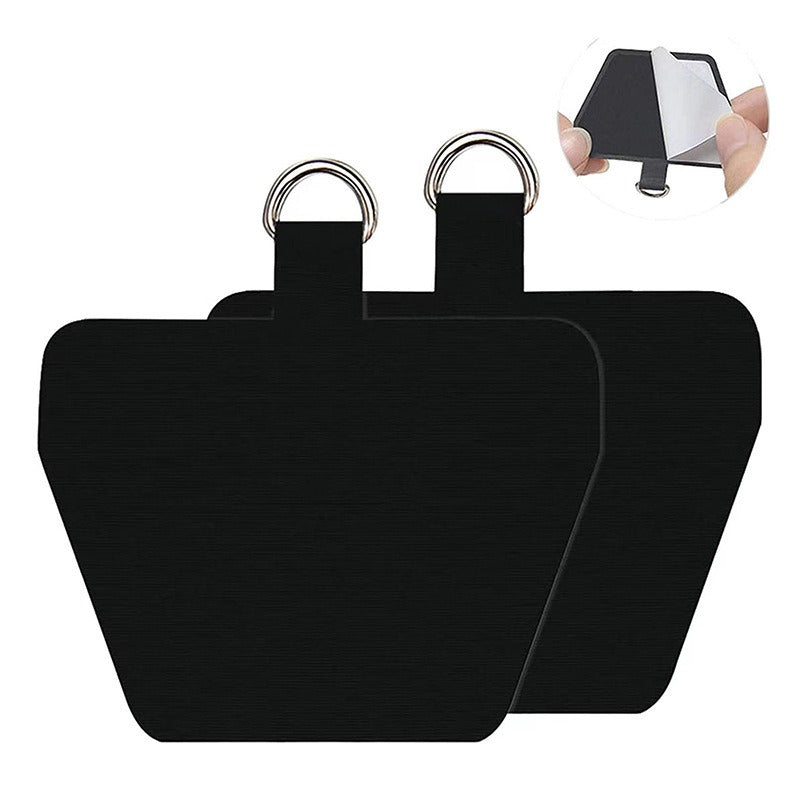 Mobile phone gasket, crossbody hanging rope, phone case patch, adjustable hanging rope, PU card, phone back patch - Korvel