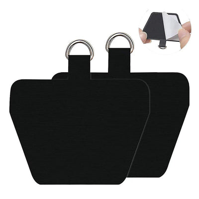 Mobile phone gasket, crossbody hanging rope, phone case patch, adjustable hanging rope, PU card, phone back patch - Korvel
