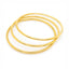 Elegant Multi-Layered 3mm Circular Ring Bracelet