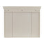 35'' x 28'' Blue Wall Mounted Bathroom Storage Cabinet with Mirror Door, Modern Bathroom Wall Cabinet with Mirror - Korvel