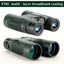 USCAMEL Military HD 10x42 Binoculars Professional Hunting Telescope Zoom High Quality Vision No Infrared Eyepiece Army Green - Korvel