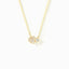 18K Gold-Plated Sterling Silver Zircon Heart Necklace
