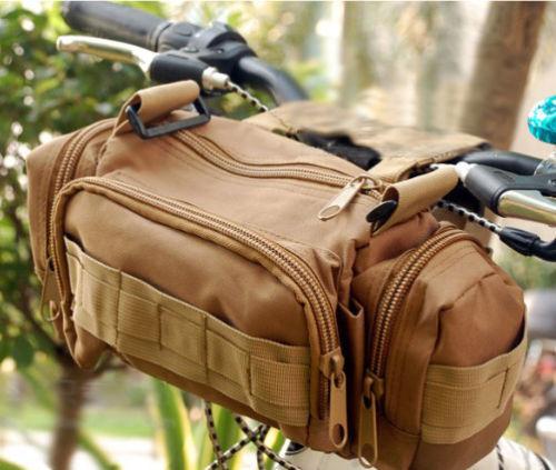 Black Hawk Commandos Multi-function Practical Waist Pack  Handlebar military Camouflage Shoulder Bag for outdoor sports activities - Korvel