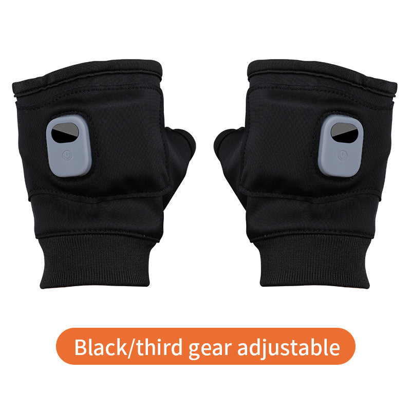 Autumn and Winter Electric Gloves Intelligent Long Range USB Heating Gloves Gaming Office Outdoor Heating Gloves - Korvel