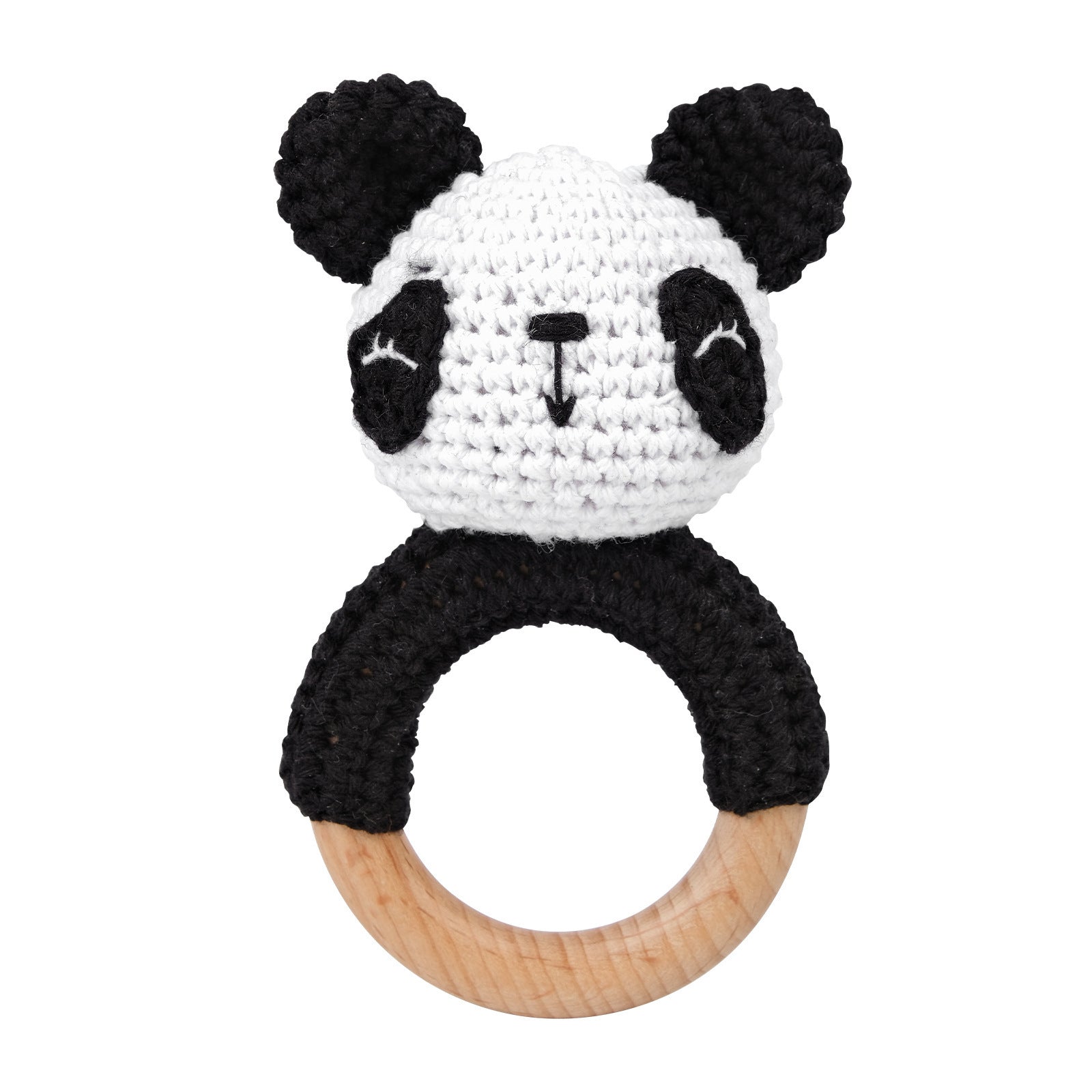 Carving Name Baby Soothing Bell Newborn Gift Bath Gift Knitted Cartoon Doll - Korvel
