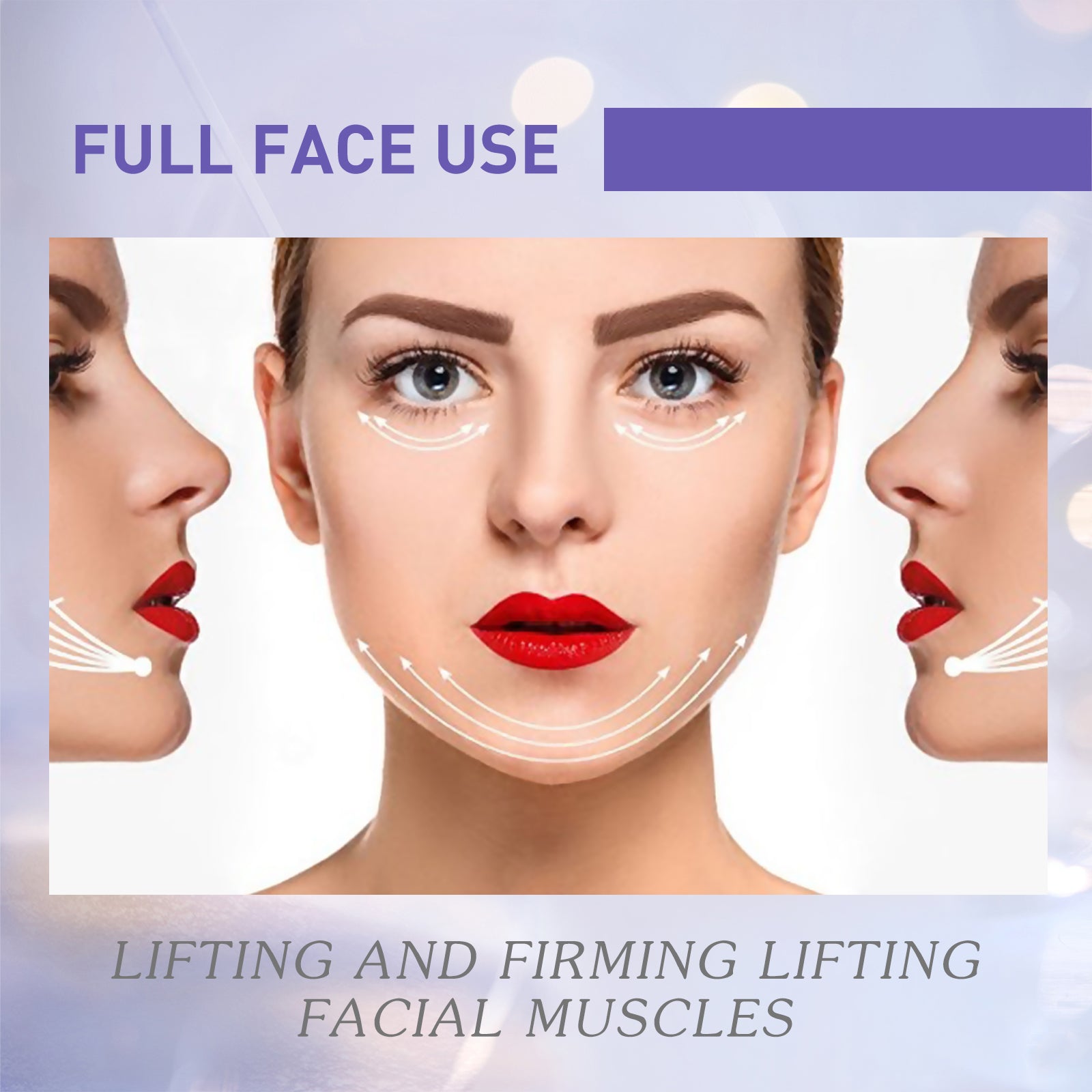 V Face Lift Face Lift To Tighten Chin And Soften Fine Lines Shaped V Melon Seed Face - Korvel