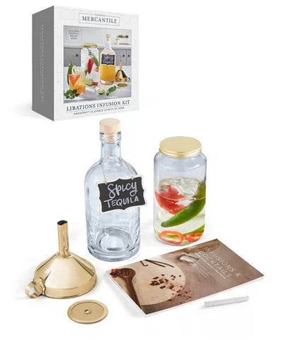 STUDIO MERCANTILE LIBATIONS INFUSION KIT - CREATE CUSTOM COCKTAILS WITH STYLE - Korvel