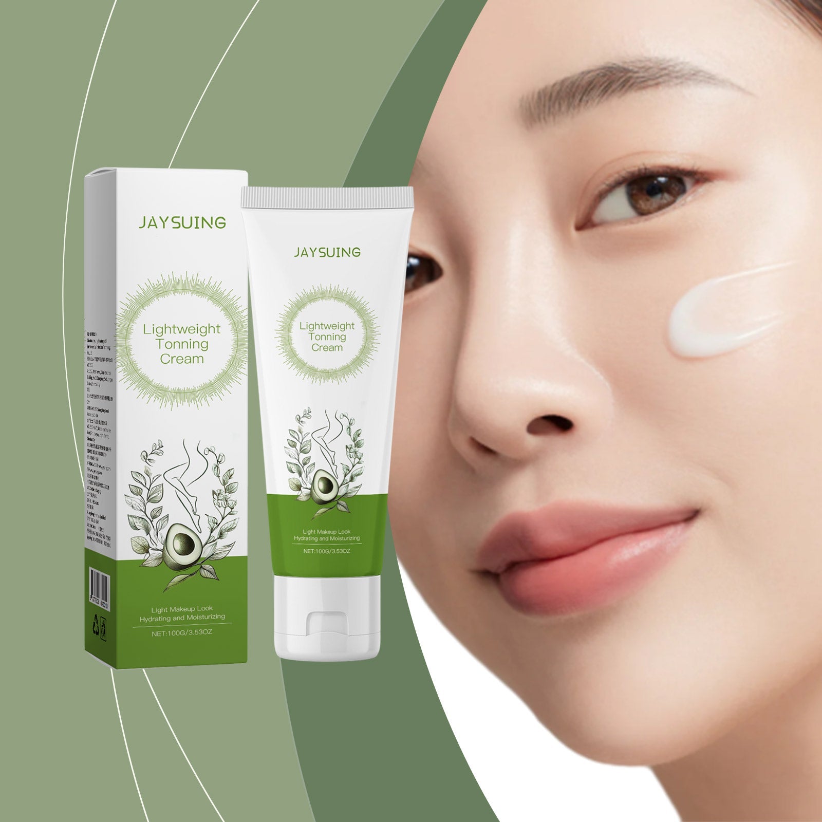 Lighten Fine Lines Lighten Skin Natural Moisturizing Delicate Concealer Cream - Korvel
