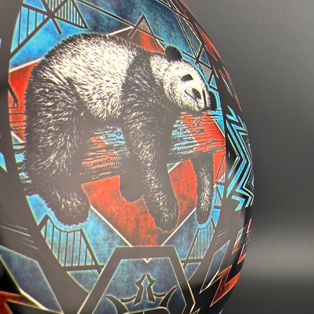 Fuzion Trespass - DyeMax - Sleepy Panda Disc Golf Driver