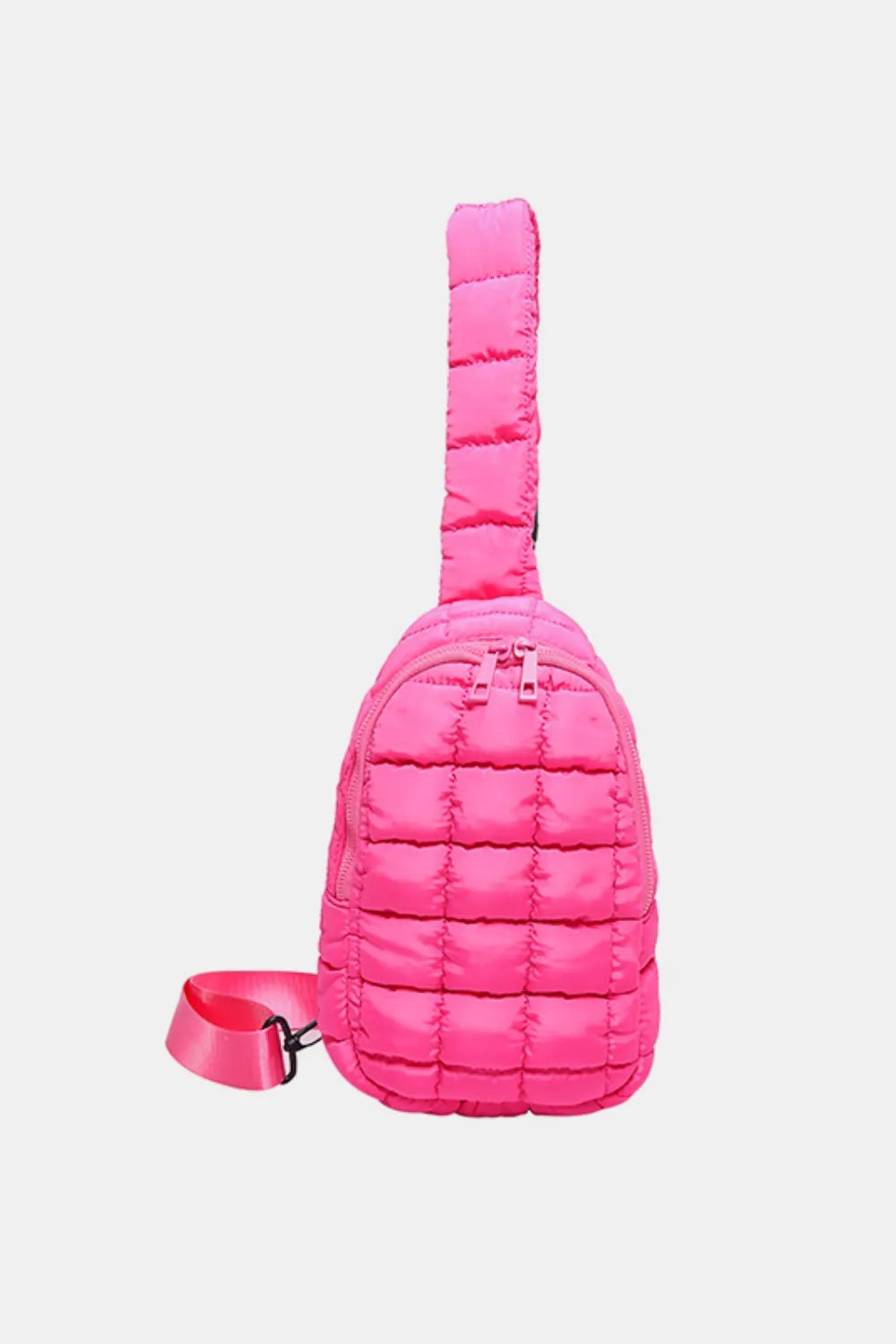 Quilted Nylon Crossbody  Bag - Korvel