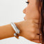 Pulsera de Gota de Agua de Aleación Elegante para Mujeres