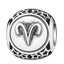 BAMOER 925 Sterling Silver Aquarius Star Sign Zodiac Beads Charms fit Bracelets PSC048 - Korvel