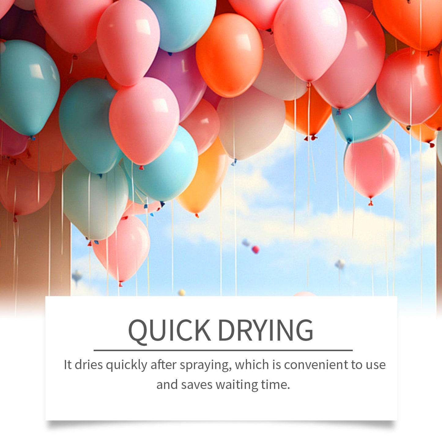 Spray Brillant pour Ballons pour une Atmosphère de Fête Glamoureuse