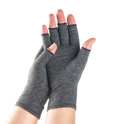 WorthWhile 1 Pair Compression Arthritis Gloves Wrist Support Cotton Joint Pain Relief Hand Brace Women Men Therapy Wristband - Korvel